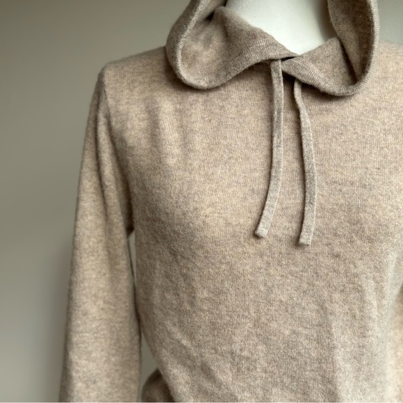 J.Crew brushed cashmere pullover hoodie Size XS - Picture 4 of 15